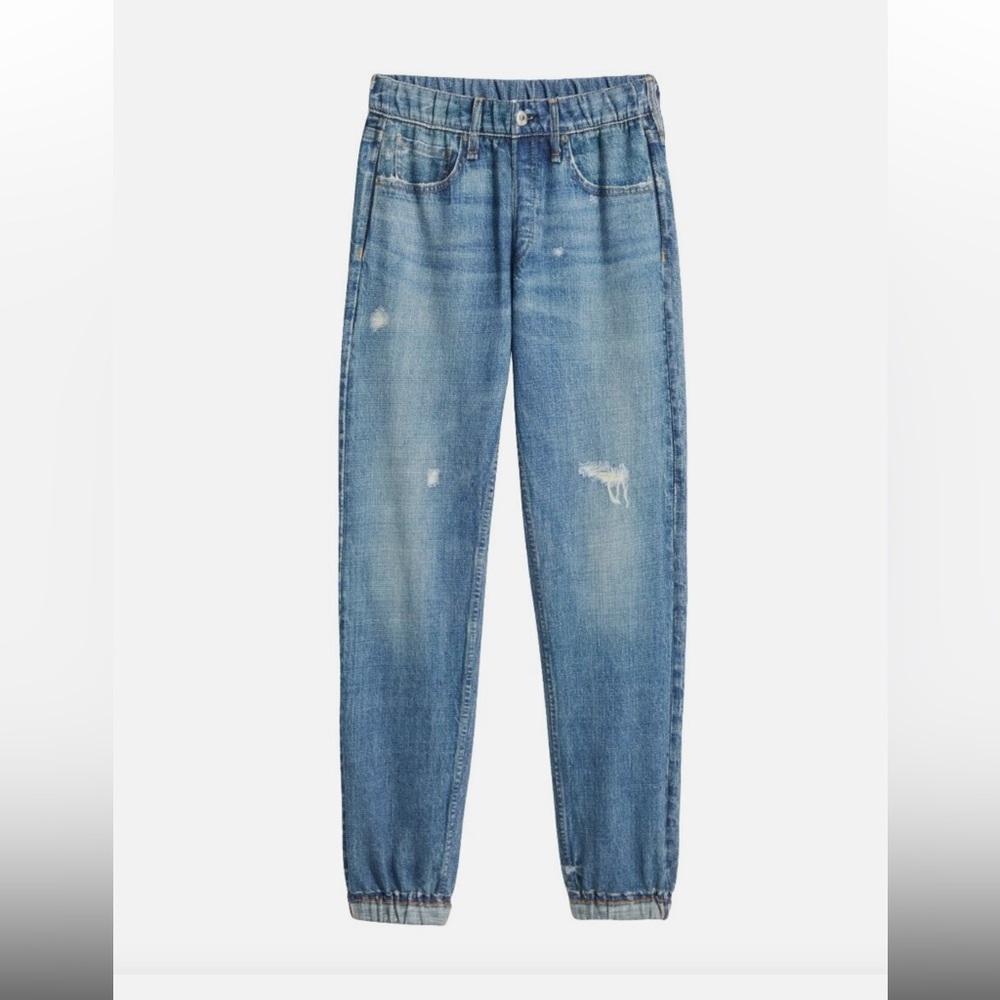 rag & bone Miramar Blue Jogger Sweatpants Jeans - Picture 2 of 10